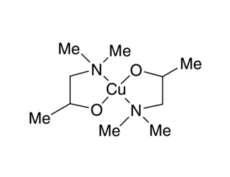 Bis(dimethylamino-2-propoxy)copper(II) Chemical Structure